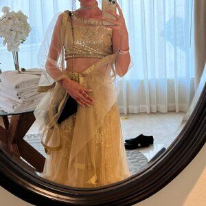 Gold Lehenga